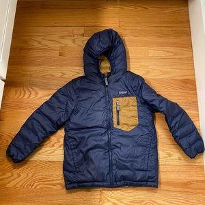 Patagonia Boys Reversible Down Sweater Hoody
